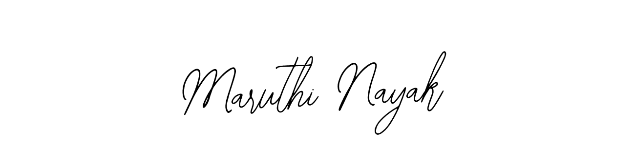 Create a beautiful signature design for name Maruthi Nayak. With this signature (Bearetta-2O07w) fonts, you can make a handwritten signature for free. Maruthi Nayak signature style 12 images and pictures png