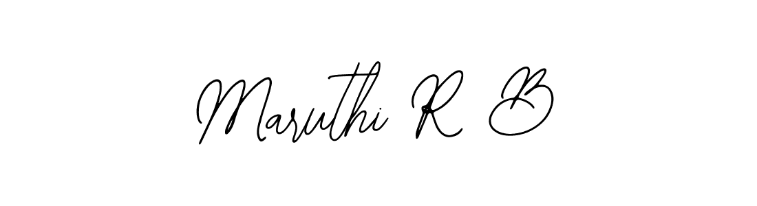 Make a beautiful signature design for name Maruthi R B. With this signature (Bearetta-2O07w) style, you can create a handwritten signature for free. Maruthi R B signature style 12 images and pictures png