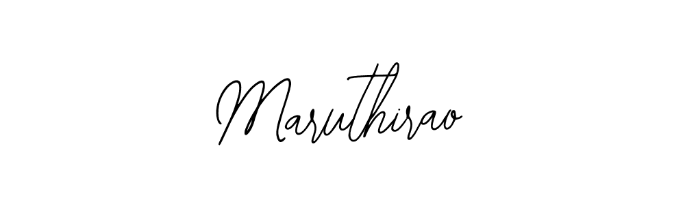 How to make Maruthirao signature? Bearetta-2O07w is a professional autograph style. Create handwritten signature for Maruthirao name. Maruthirao signature style 12 images and pictures png