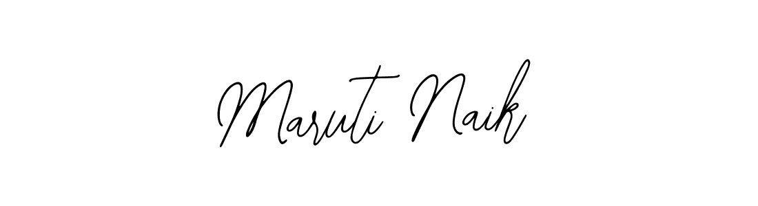 Use a signature maker to create a handwritten signature online. With this signature software, you can design (Bearetta-2O07w) your own signature for name Maruti Naik. Maruti Naik signature style 12 images and pictures png