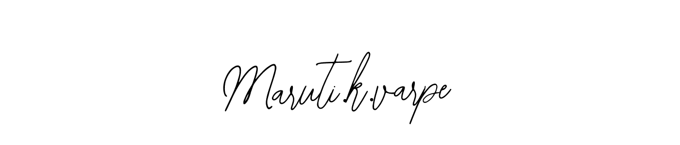 Also You can easily find your signature by using the search form. We will create Maruti.k.varpe name handwritten signature images for you free of cost using Bearetta-2O07w sign style. Maruti.k.varpe signature style 12 images and pictures png