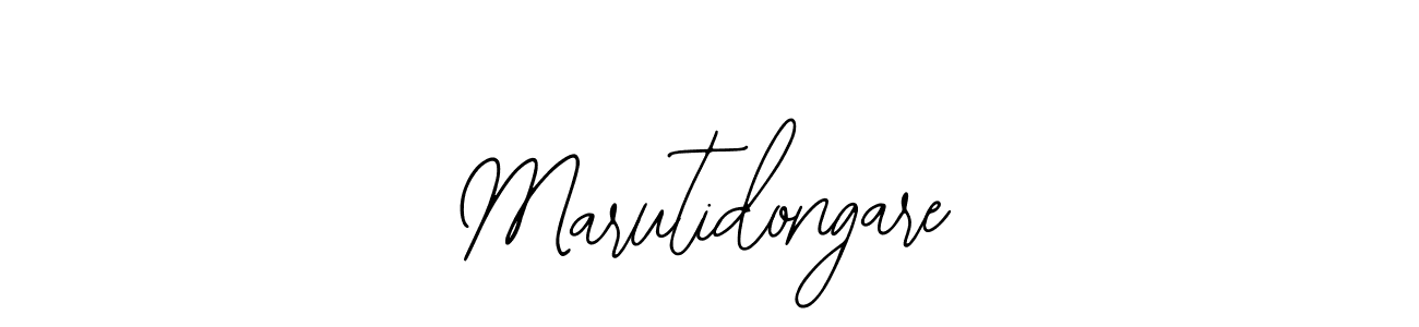 Also we have Marutidongare name is the best signature style. Create professional handwritten signature collection using Bearetta-2O07w autograph style. Marutidongare signature style 12 images and pictures png