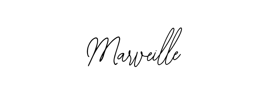 You should practise on your own different ways (Bearetta-2O07w) to write your name (Marveille) in signature. don't let someone else do it for you. Marveille signature style 12 images and pictures png