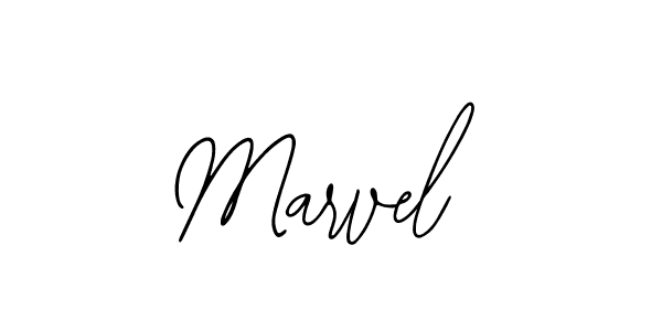 How to make Marvel signature? Bearetta-2O07w is a professional autograph style. Create handwritten signature for Marvel name. Marvel signature style 12 images and pictures png