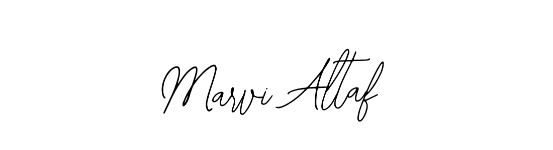 How to make Marvi Altaf signature? Bearetta-2O07w is a professional autograph style. Create handwritten signature for Marvi Altaf name. Marvi Altaf signature style 12 images and pictures png