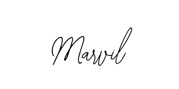 Make a beautiful signature design for name Marvil. With this signature (Bearetta-2O07w) style, you can create a handwritten signature for free. Marvil signature style 12 images and pictures png