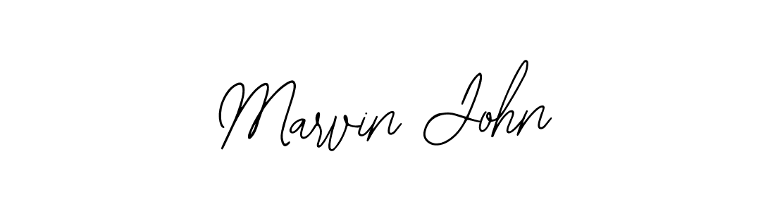 Make a beautiful signature design for name Marvin John. With this signature (Bearetta-2O07w) style, you can create a handwritten signature for free. Marvin John signature style 12 images and pictures png