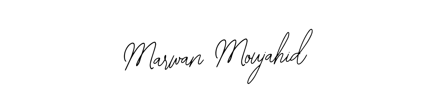 Make a beautiful signature design for name Marwan Moujahid. Use this online signature maker to create a handwritten signature for free. Marwan Moujahid signature style 12 images and pictures png