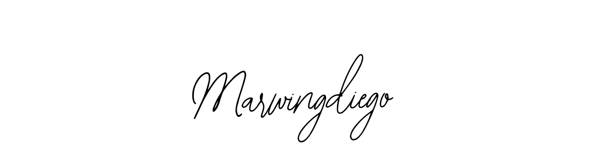 You should practise on your own different ways (Bearetta-2O07w) to write your name (Marwingdiego) in signature. don't let someone else do it for you. Marwingdiego signature style 12 images and pictures png