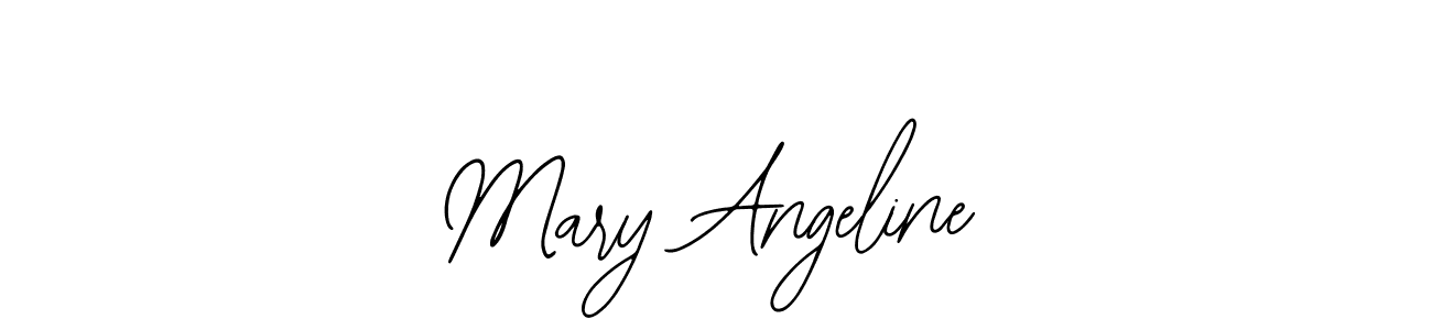 The best way (Bearetta-2O07w) to make a short signature is to pick only two or three words in your name. The name Mary Angeline include a total of six letters. For converting this name. Mary Angeline signature style 12 images and pictures png