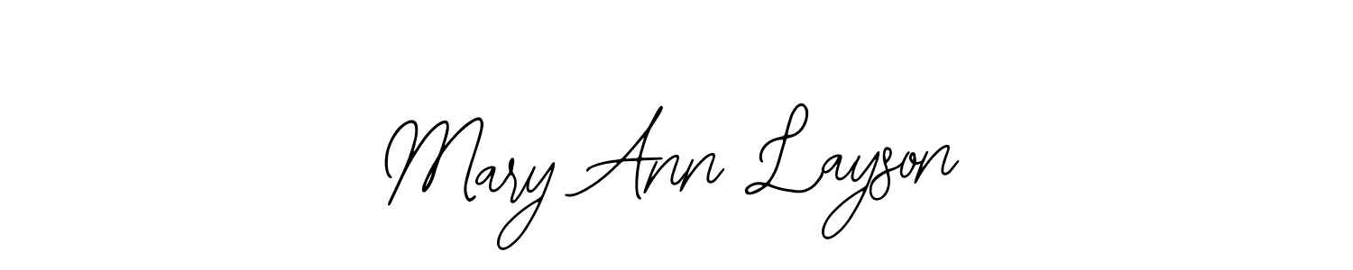 Make a beautiful signature design for name Mary Ann Layson. With this signature (Bearetta-2O07w) style, you can create a handwritten signature for free. Mary Ann Layson signature style 12 images and pictures png