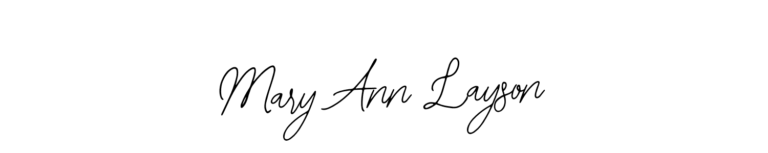 Also we have Mary Ann Layson name is the best signature style. Create professional handwritten signature collection using Bearetta-2O07w autograph style. Mary Ann Layson signature style 12 images and pictures png