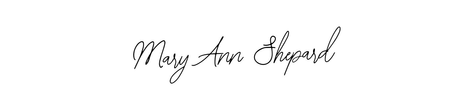 Make a beautiful signature design for name Mary Ann Shepard. With this signature (Bearetta-2O07w) style, you can create a handwritten signature for free. Mary Ann Shepard signature style 12 images and pictures png