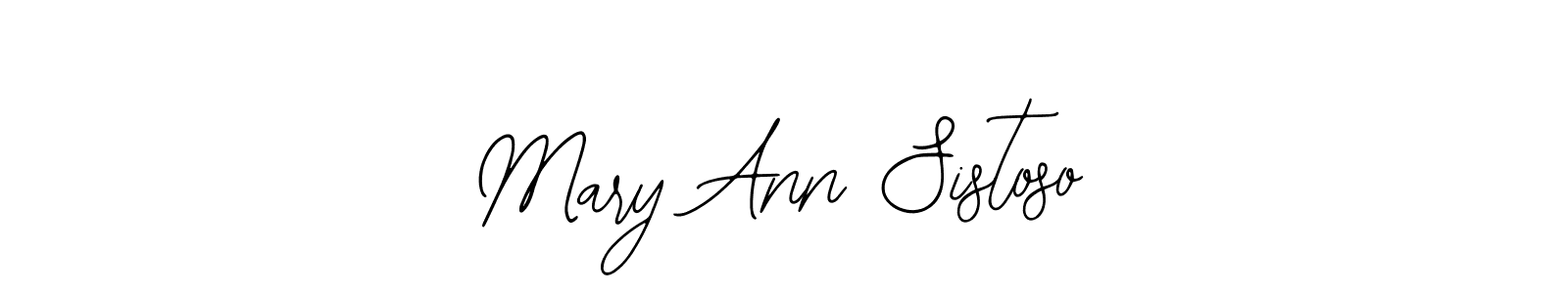 How to Draw Mary Ann Sistoso signature style? Bearetta-2O07w is a latest design signature styles for name Mary Ann Sistoso. Mary Ann Sistoso signature style 12 images and pictures png