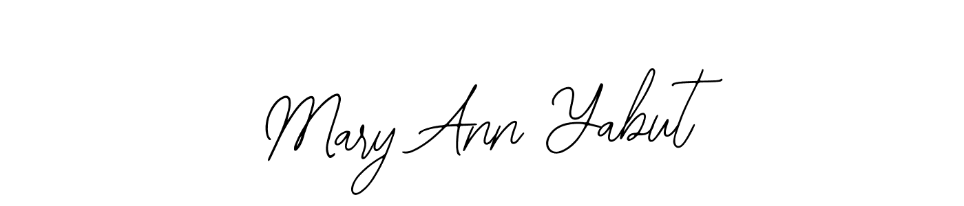 Make a beautiful signature design for name Mary Ann Yabut. With this signature (Bearetta-2O07w) style, you can create a handwritten signature for free. Mary Ann Yabut signature style 12 images and pictures png