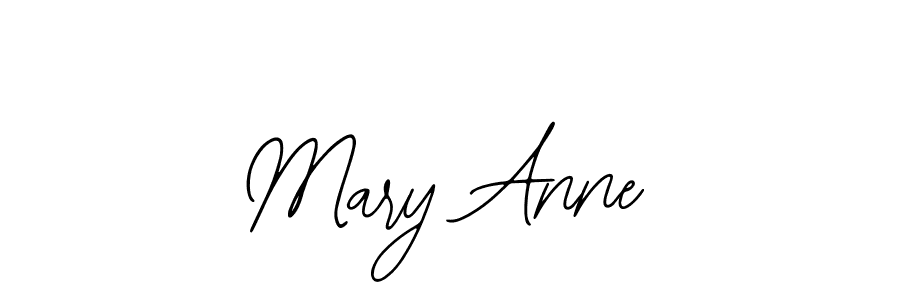 Use a signature maker to create a handwritten signature online. With this signature software, you can design (Bearetta-2O07w) your own signature for name Mary Anne. Mary Anne signature style 12 images and pictures png