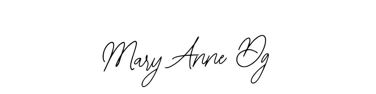 Mary Anne Dg stylish signature style. Best Handwritten Sign (Bearetta-2O07w) for my name. Handwritten Signature Collection Ideas for my name Mary Anne Dg. Mary Anne Dg signature style 12 images and pictures png