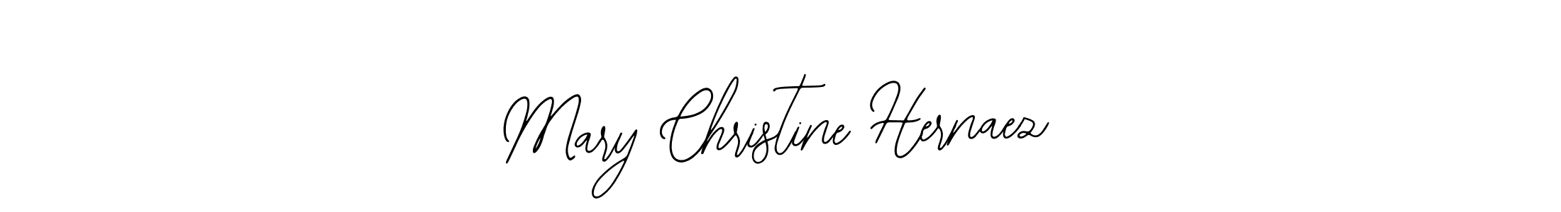 Use a signature maker to create a handwritten signature online. With this signature software, you can design (Bearetta-2O07w) your own signature for name Mary Christine Hernaez. Mary Christine Hernaez signature style 12 images and pictures png