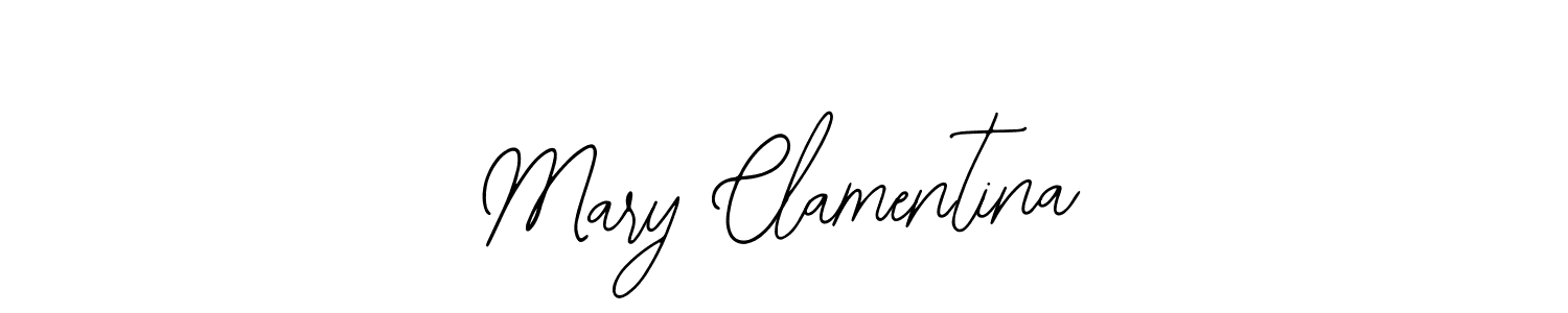 How to Draw Mary Clamentina signature style? Bearetta-2O07w is a latest design signature styles for name Mary Clamentina. Mary Clamentina signature style 12 images and pictures png