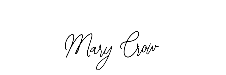 Design your own signature with our free online signature maker. With this signature software, you can create a handwritten (Bearetta-2O07w) signature for name Mary Crow. Mary Crow signature style 12 images and pictures png