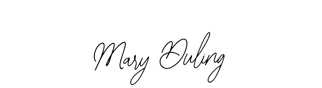 Design your own signature with our free online signature maker. With this signature software, you can create a handwritten (Bearetta-2O07w) signature for name Mary Duling. Mary Duling signature style 12 images and pictures png