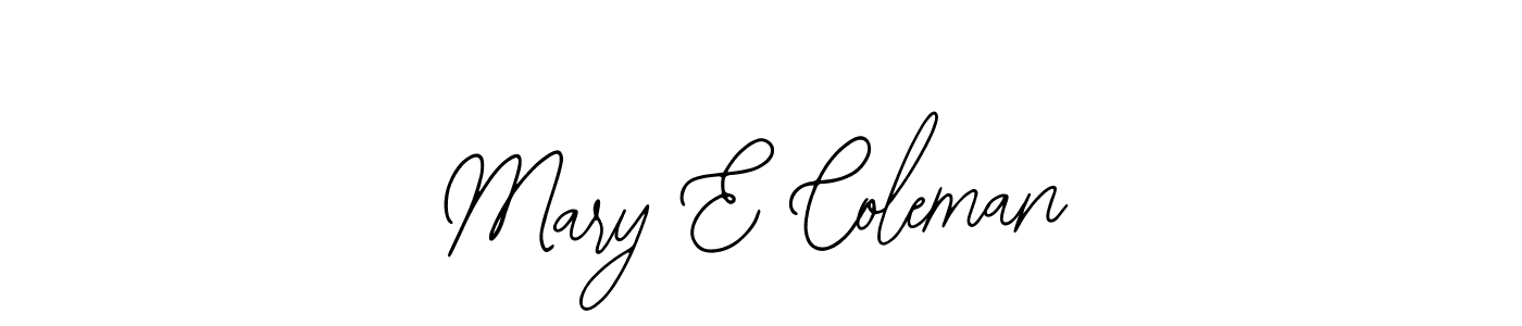 Also we have Mary E Coleman name is the best signature style. Create professional handwritten signature collection using Bearetta-2O07w autograph style. Mary E Coleman signature style 12 images and pictures png