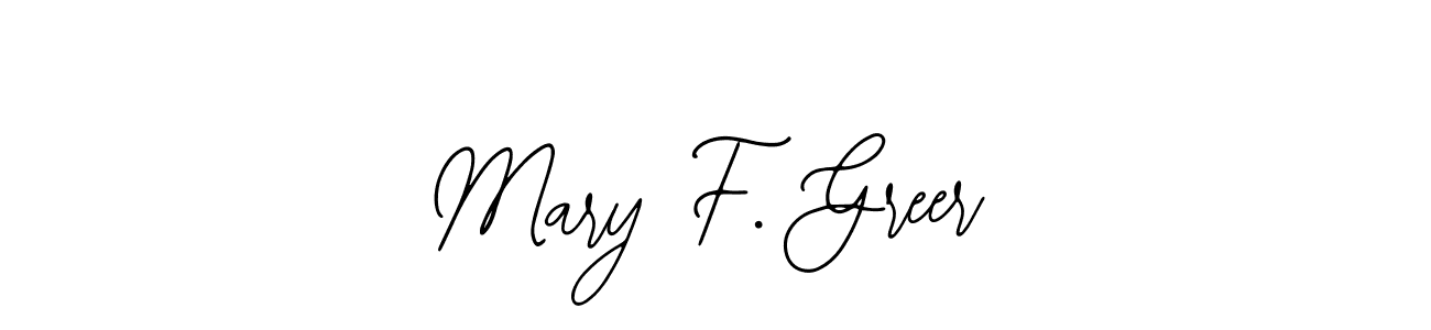 Design your own signature with our free online signature maker. With this signature software, you can create a handwritten (Bearetta-2O07w) signature for name Mary F. Greer. Mary F. Greer signature style 12 images and pictures png