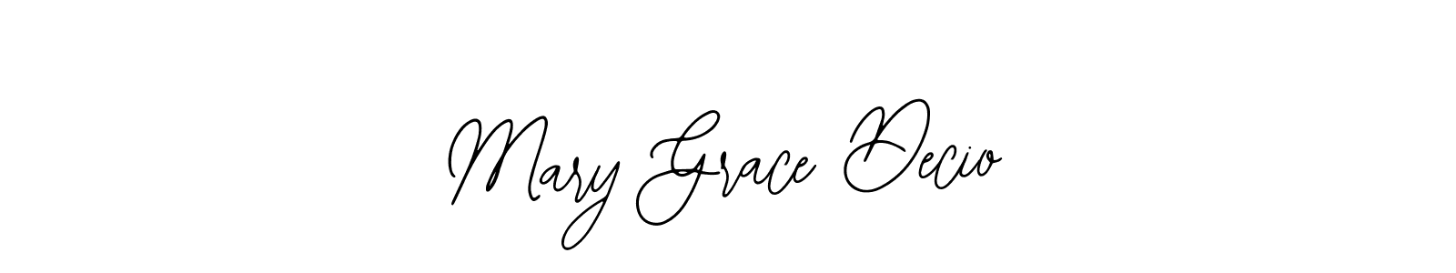 Check out images of Autograph of Mary Grace Decio name. Actor Mary Grace Decio Signature Style. Bearetta-2O07w is a professional sign style online. Mary Grace Decio signature style 12 images and pictures png