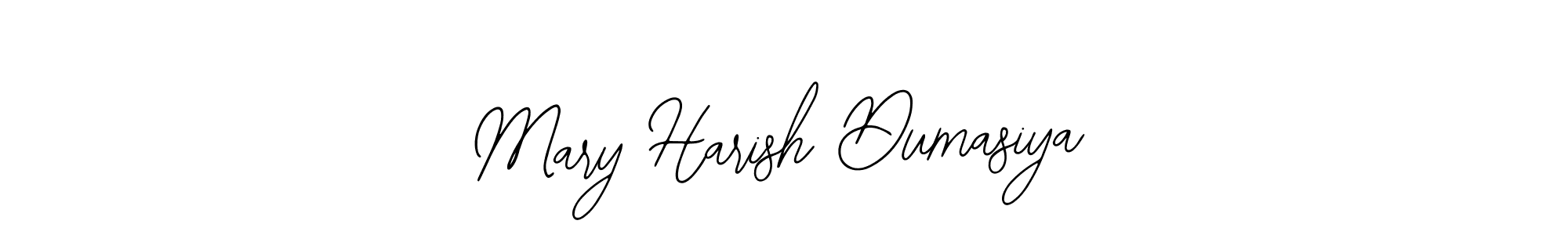 Also we have Mary Harish Dumasiya name is the best signature style. Create professional handwritten signature collection using Bearetta-2O07w autograph style. Mary Harish Dumasiya signature style 12 images and pictures png
