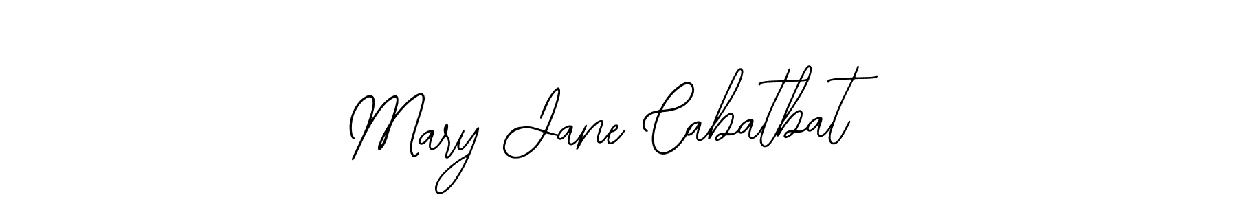 The best way (Bearetta-2O07w) to make a short signature is to pick only two or three words in your name. The name Mary Jane Cabatbat include a total of six letters. For converting this name. Mary Jane Cabatbat signature style 12 images and pictures png