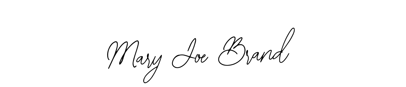 How to make Mary Joe Brand name signature. Use Bearetta-2O07w style for creating short signs online. This is the latest handwritten sign. Mary Joe Brand signature style 12 images and pictures png