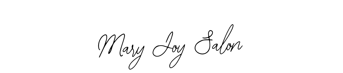 Mary Joy Salon stylish signature style. Best Handwritten Sign (Bearetta-2O07w) for my name. Handwritten Signature Collection Ideas for my name Mary Joy Salon. Mary Joy Salon signature style 12 images and pictures png