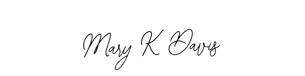 You should practise on your own different ways (Bearetta-2O07w) to write your name (Mary K Davis) in signature. don't let someone else do it for you. Mary K Davis signature style 12 images and pictures png