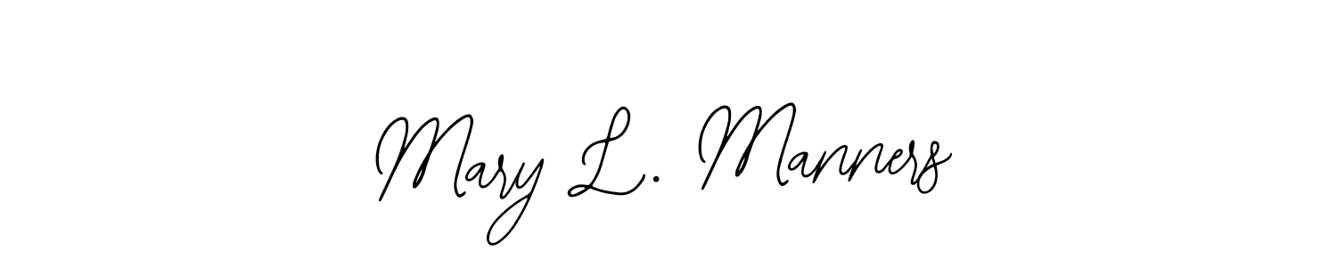 Also You can easily find your signature by using the search form. We will create Mary L. Manners name handwritten signature images for you free of cost using Bearetta-2O07w sign style. Mary L. Manners signature style 12 images and pictures png