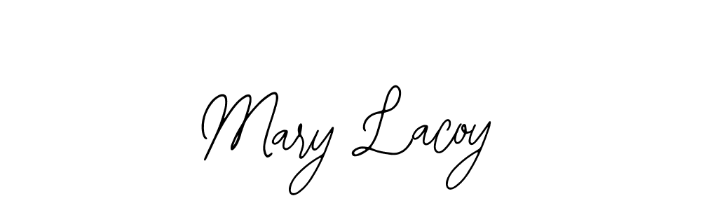 How to make Mary Lacoy signature? Bearetta-2O07w is a professional autograph style. Create handwritten signature for Mary Lacoy name. Mary Lacoy signature style 12 images and pictures png