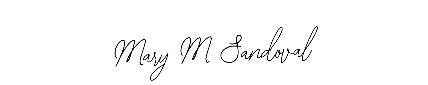 Best and Professional Signature Style for Mary M Sandoval. Bearetta-2O07w Best Signature Style Collection. Mary M Sandoval signature style 12 images and pictures png