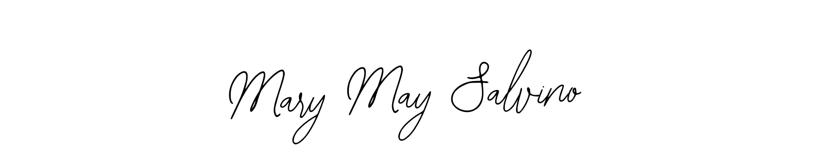 How to make Mary May Salvino name signature. Use Bearetta-2O07w style for creating short signs online. This is the latest handwritten sign. Mary May Salvino signature style 12 images and pictures png