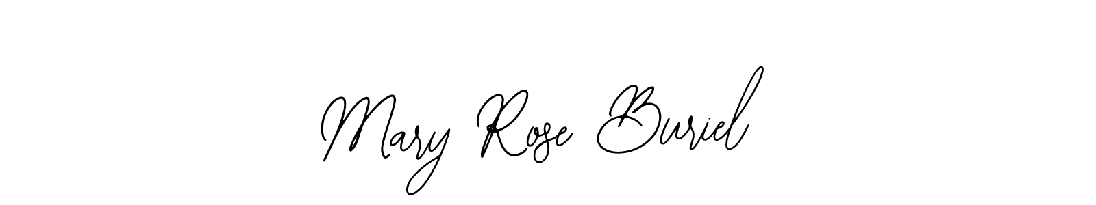 Mary Rose Buriel stylish signature style. Best Handwritten Sign (Bearetta-2O07w) for my name. Handwritten Signature Collection Ideas for my name Mary Rose Buriel. Mary Rose Buriel signature style 12 images and pictures png