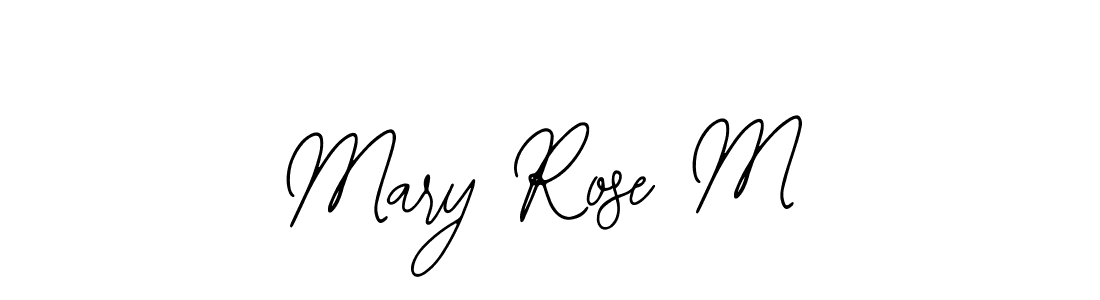 Make a beautiful signature design for name Mary Rose M. With this signature (Bearetta-2O07w) style, you can create a handwritten signature for free. Mary Rose M signature style 12 images and pictures png