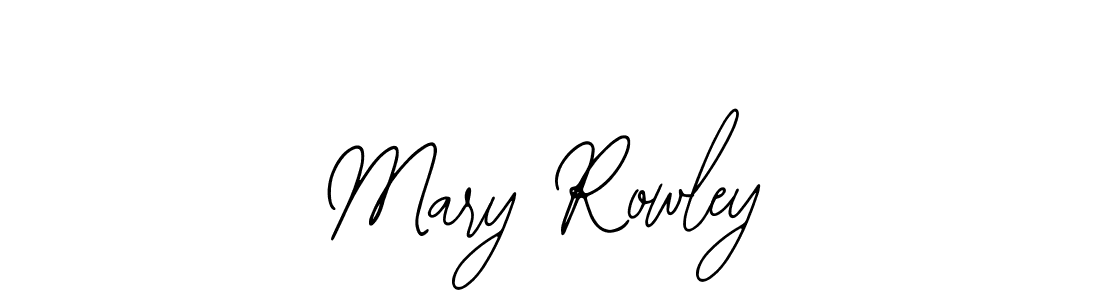 Design your own signature with our free online signature maker. With this signature software, you can create a handwritten (Bearetta-2O07w) signature for name Mary Rowley. Mary Rowley signature style 12 images and pictures png
