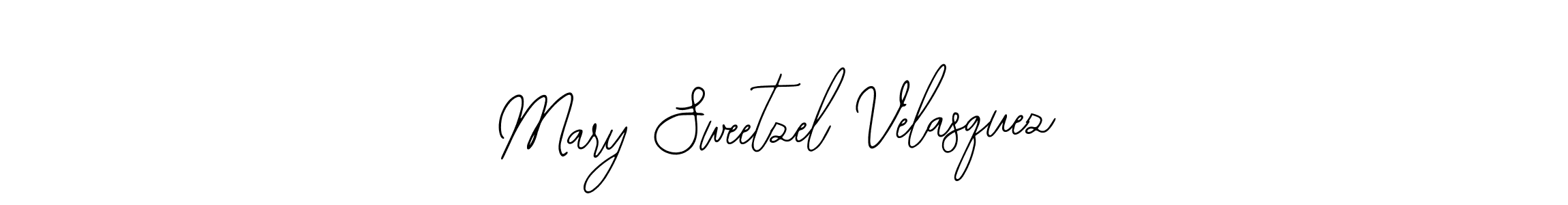 Mary Sweetzel Velasquez stylish signature style. Best Handwritten Sign (Bearetta-2O07w) for my name. Handwritten Signature Collection Ideas for my name Mary Sweetzel Velasquez. Mary Sweetzel Velasquez signature style 12 images and pictures png