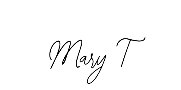 How to make Mary T signature? Bearetta-2O07w is a professional autograph style. Create handwritten signature for Mary T name. Mary T signature style 12 images and pictures png