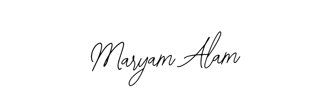 How to make Maryam Alam signature? Bearetta-2O07w is a professional autograph style. Create handwritten signature for Maryam Alam name. Maryam Alam signature style 12 images and pictures png