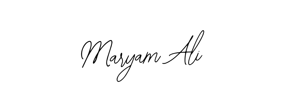 It looks lik you need a new signature style for name Maryam Ali. Design unique handwritten (Bearetta-2O07w) signature with our free signature maker in just a few clicks. Maryam Ali signature style 12 images and pictures png