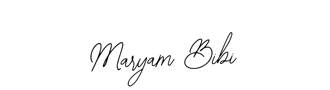 You should practise on your own different ways (Bearetta-2O07w) to write your name (Maryam Bibi) in signature. don't let someone else do it for you. Maryam Bibi signature style 12 images and pictures png