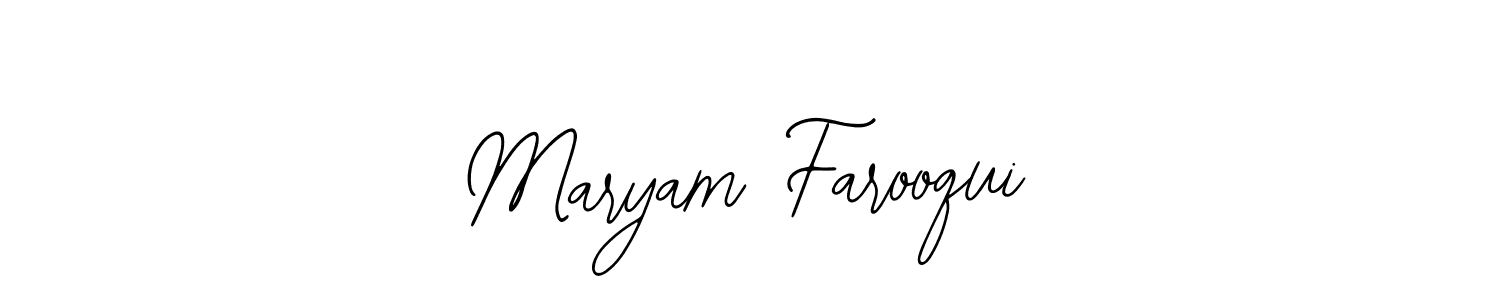 This is the best signature style for the Maryam Farooqui name. Also you like these signature font (Bearetta-2O07w). Mix name signature. Maryam Farooqui signature style 12 images and pictures png