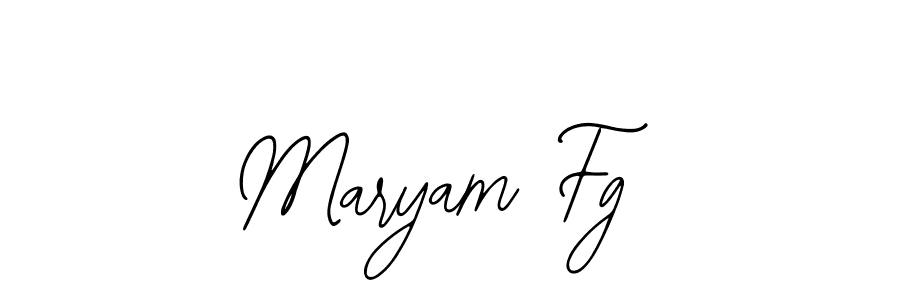 It looks lik you need a new signature style for name Maryam Fg. Design unique handwritten (Bearetta-2O07w) signature with our free signature maker in just a few clicks. Maryam Fg signature style 12 images and pictures png