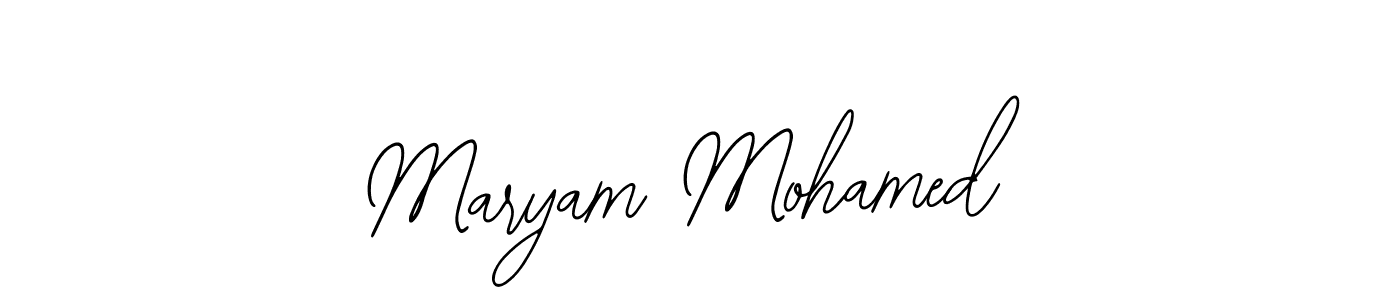 See photos of Maryam Mohamed official signature by Spectra . Check more albums & portfolios. Read reviews & check more about Bearetta-2O07w font. Maryam Mohamed signature style 12 images and pictures png
