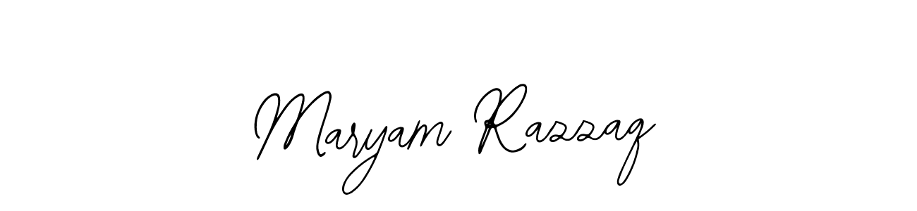Also we have Maryam Razzaq name is the best signature style. Create professional handwritten signature collection using Bearetta-2O07w autograph style. Maryam Razzaq signature style 12 images and pictures png