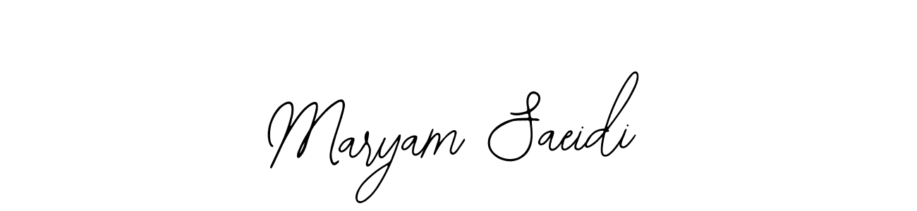 How to Draw Maryam Saeidi signature style? Bearetta-2O07w is a latest design signature styles for name Maryam Saeidi. Maryam Saeidi signature style 12 images and pictures png